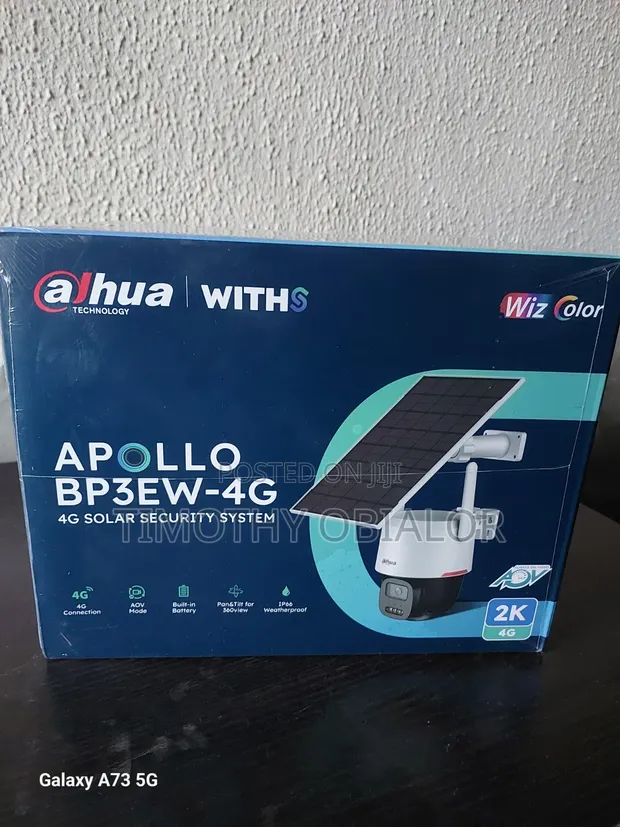 Dahua Apollo BP3EW-4G Kamara ta CCTV mai Amfani da Hasken Rana - 1
