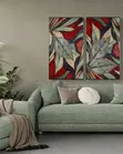 Modern Abstract Art Interior Decor Set (20x36, 2-in-1) - 5