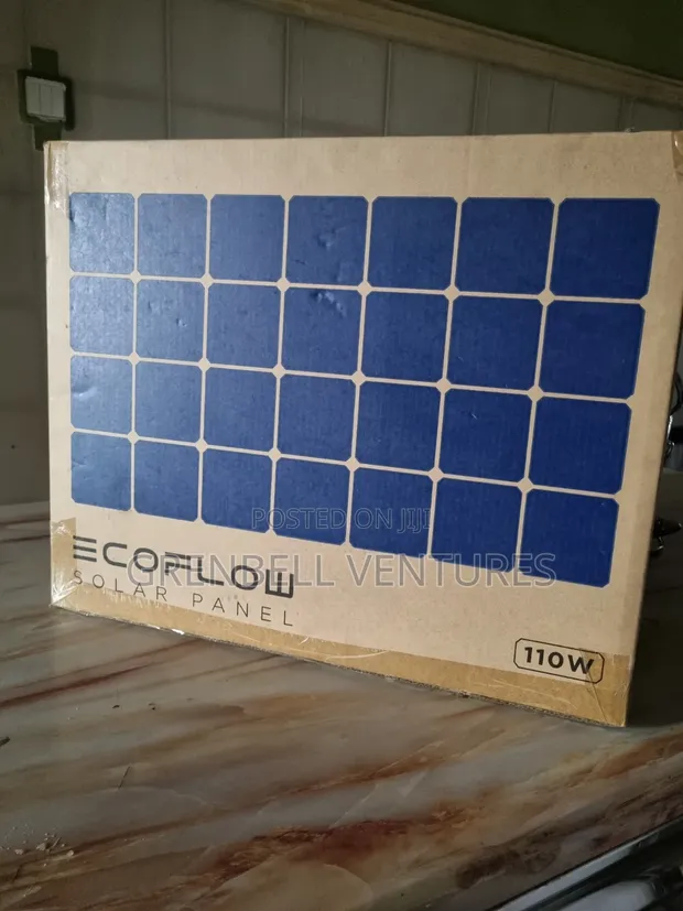 Ecoflow 110W Solar Panel Mai ɗaukar Hawa - 1