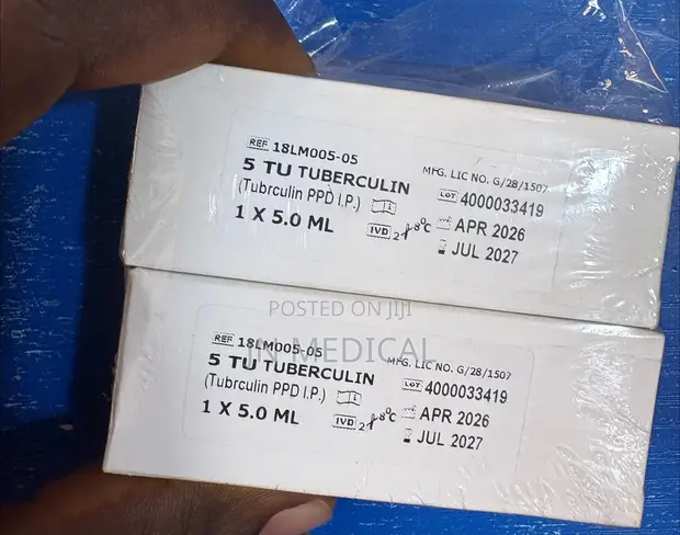 5 TU Tuberculin (PPD) - Mantoux Reagent - 1