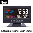 CL Table Digital Clock - Weather & Temperature Display - 2