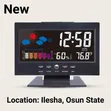 CL Table Digital Clock - Weather & Temperature Display - 3