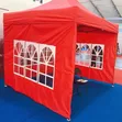 10x10ft Foldable Canopy with Side Cover - 1