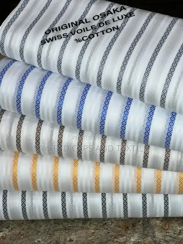 Original Osaka Swiss Voile De Luxe Fabric - 1