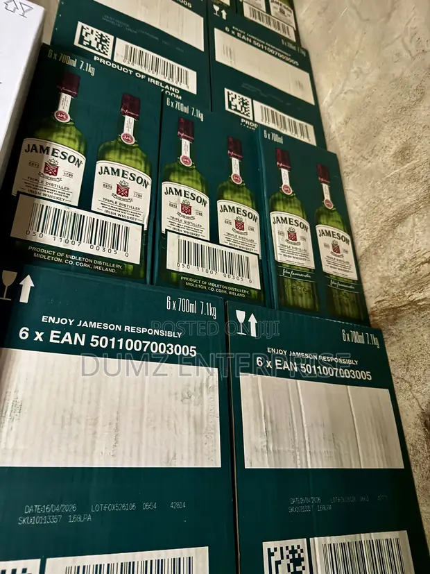 Jameson Irish Whiskey 750ml - 1