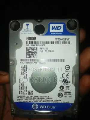 WD External Hard Drive 500GB Used