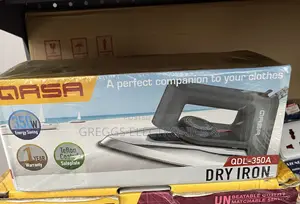 Qasa Dry Iron 350W Inverter Friendly
