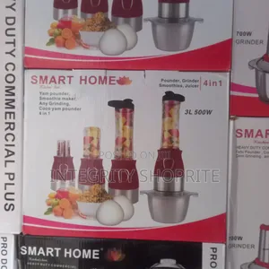 Smart Home 4-in-1 Grinder & Yam Pounder