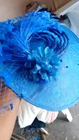 Baby Blue Fascinator Turban - Sabon Abu - 1