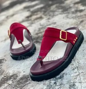 NigerLeather Handmade Unisex Slippers