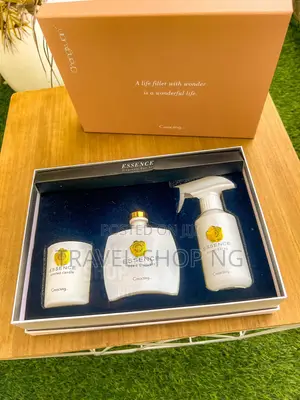Essence Fragrance Gift Set - Mai Rarraba, Kyandir & Feshin Daki