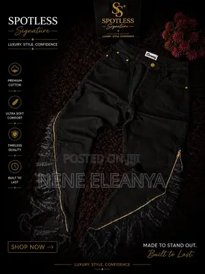 Crazy Denim Jeans - Black