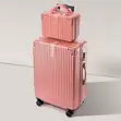 24-Inch + 14-Inch Luggage Set with Passcode Lock - 1