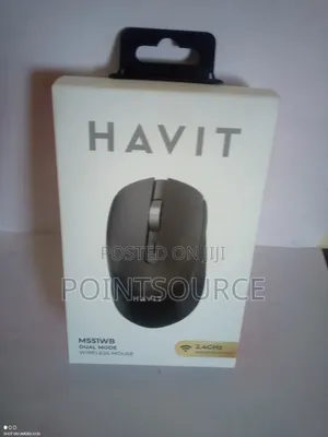 Havit MS51WB 2.4G Wireless & Bluetooth Mouse (Gray)