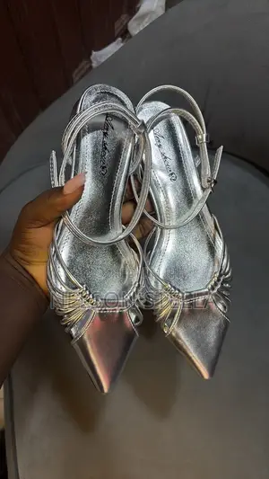 Vaidada Luxury Silver Women's Sandals