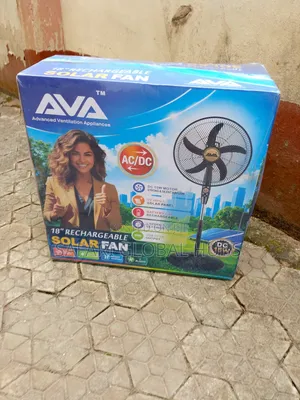 Brand New Improved Ava 18-inch Rechargeable Fan