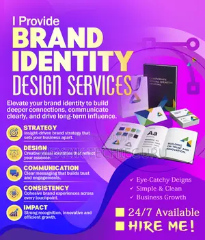 Brand Identity Design, Development & Management Services