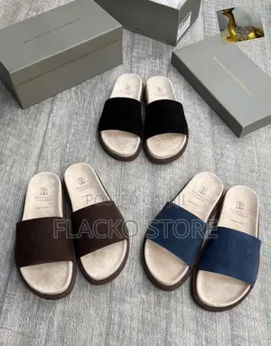 Brunello Cucinelli Slippers masu inganci - Sabon Juye