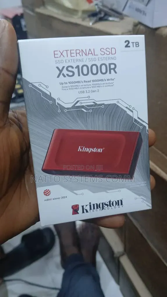 Kingston XS1000R External SSD 2TB USB-C - 1