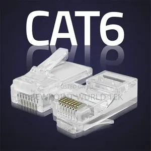 CAT6 UTP RJ45 Modular Network Connectors (1000 Pcs)