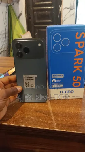 Tecno Spark 50 128GB Grey (An Amfani)