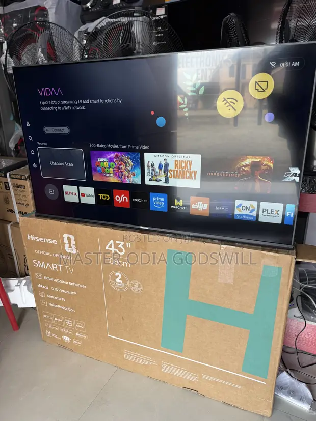 Hisense 43-inch Smart TV (Used) - 1