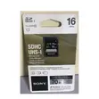 Sony 16GB SDHC Memory Card - 1
