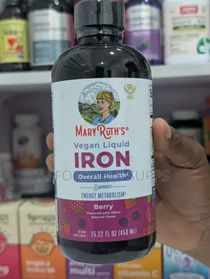 MaryRuth's Liquid Iron Supplement - Berry Flavor, 450ml