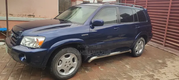 Toyota Highlander 2004 Blue - 1