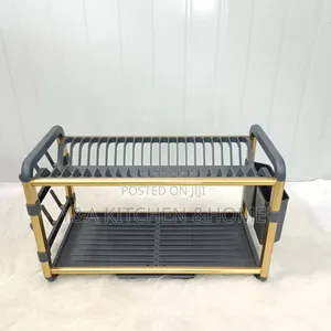 GE 2-Tier Stainless Steel Dish Rack