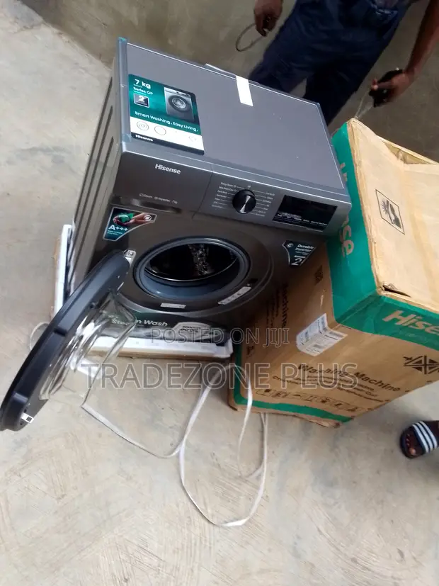 Hisense WFQP7012T 7KG Inverter Ta Wanke Kayan Wanki ta Atomatik - 1