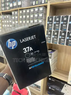 Original HP 37A Black Toner Cartridge