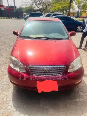 2006 Toyota Corolla Red