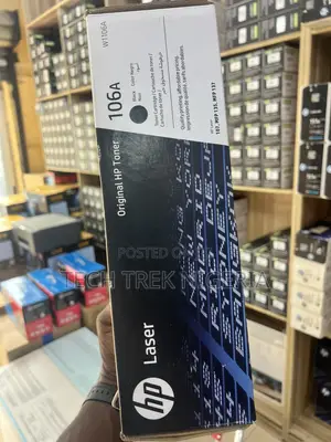 Original HP 37A Black Toner Cartridge