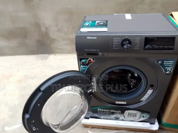 Hisense 7KG Automatic Front Load Washing Machine - 1