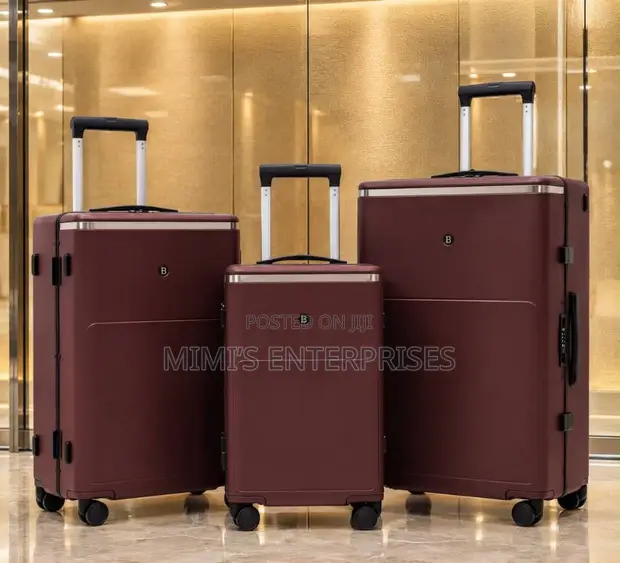 Premium Aluminum Luggage Set - Sabon Abu - 1