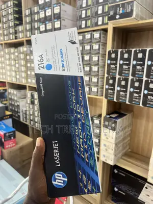 Original HP 216A Blue Toner Cartridge
