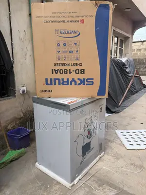 Skyrun BD-180AI Grey 145L Inverter Chest Freezer