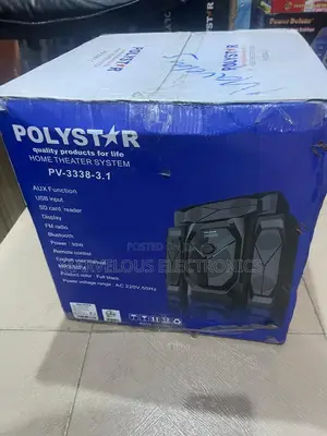 Brand New Polystar Sound System Speaker