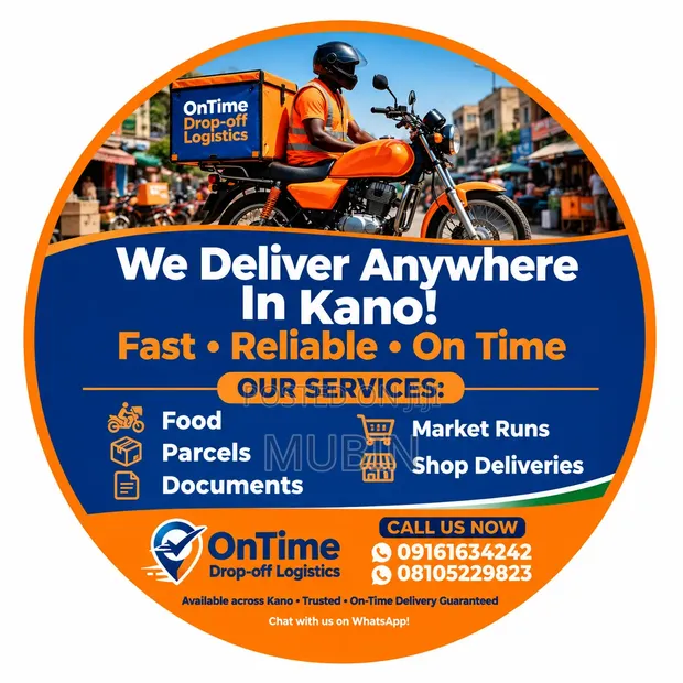 Ontime Drop-Off Logistics - Kano Delivery - 1