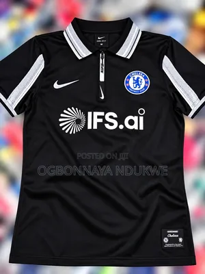 Chelsea FC Black Jersey - Brand New