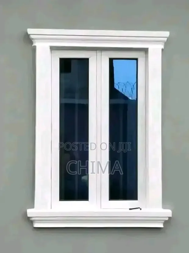 Brand New Aluminum Casement Window with Tinted Glass - 1