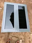 Brand New Aluminum Casement Window with Tinted Glass - 2