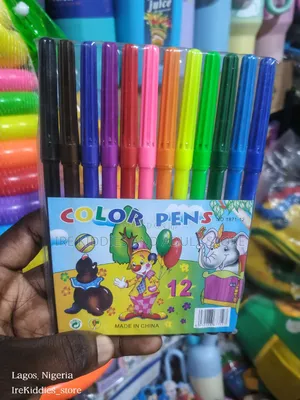 12 Pcs of 12 Colored Pens