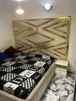 6x6 Bed Frame with Drawer - 1
