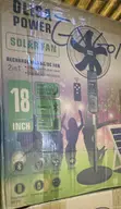 Olisa Power Solar Fan mai Bluetooth, Rediyo & Haske - 2