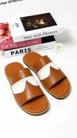 New Look Unisex Leather Slippers - 2