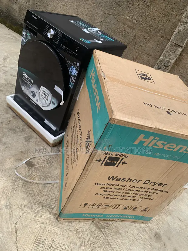 Hisense 10.5kg Wash / 6kg Dry Washer Dryer - 1