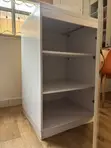 White MDF Storage Cabinet - 3