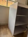White MDF Storage Cabinet - 4